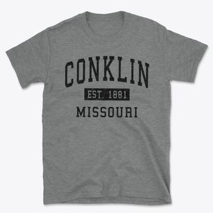 Conklin Missouri Classic Established Basic T-Shirt
