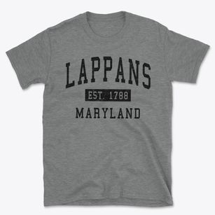 Lappans Maryland Classic Established Basic T-Shirt