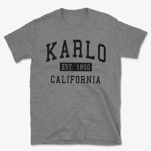 Karlo California Classic Established Basic T-Shirt