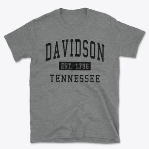 Davidson Tennessee Classic Established Basic T-Shirt