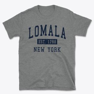 Lomala New York Classic Established Basic T-Shirt
