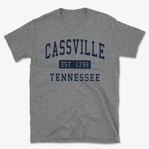 Cassville Tennessee Classic Established Basic T-Shirt