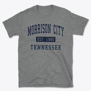 Morrison City Tennessee Classic Established Basic T-Shirt