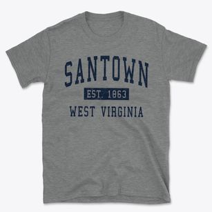Santown West Virginia Classic Established Basic T-Shirt