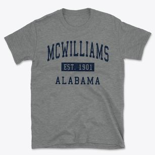 Mcwilliams Alabama Classic Established Basic T-Shirt