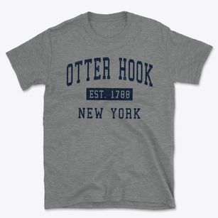 Otter Hook New York Classic Established Basic T-Shirt