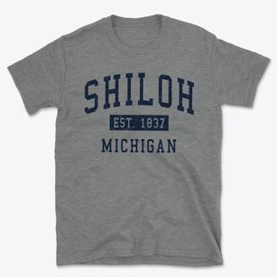 Shiloh Michigan Classic Established Basic T-Shirt
