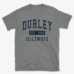 Durley Illinois Classic Established Basic T-Shirt
