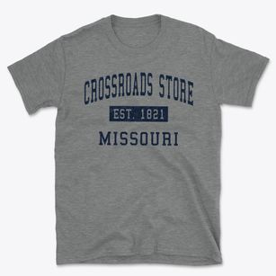 Crossroads Store Missouri Classic Established Basic T-Shirt