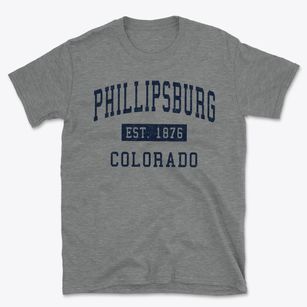 Phillipsburg Colorado Classic Established Basic T-Shirt