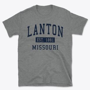 Lanton Missouri Classic Established Basic T-Shirt