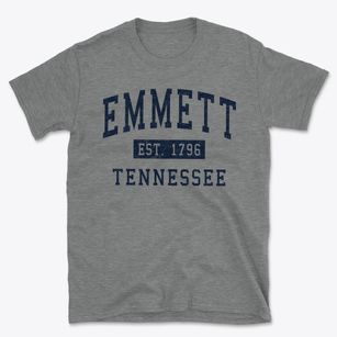 Emmett Tennessee Classic Established Basic T-Shirt