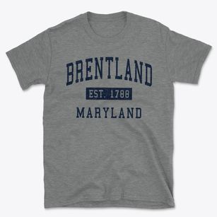 Brentland Maryland Classic Established Basic T-Shirt