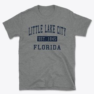 Little Lake City Florida Classic Established Basic T-Shirt