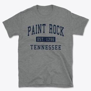 Paint Rock Tennessee Classic Established Basic T-Shirt