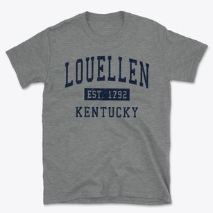 Louellen Kentucky Classic Established Basic T-Shirt