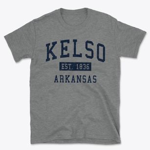 Kelso Arkansas Classic Established Basic T-Shirt