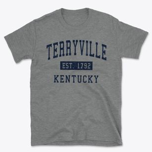Terryville Kentucky Classic Established Basic T-Shirt