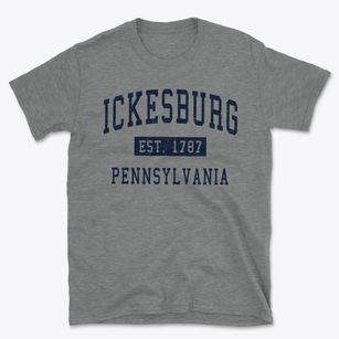 Ickesburg Pennsylvania Classic Established Basic T-Shirt