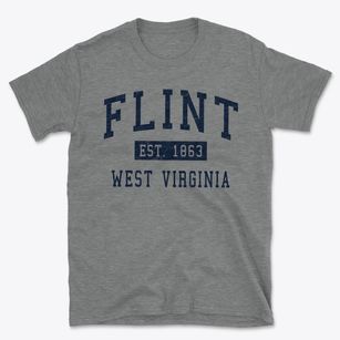 Flint West Virginia Classic Established Basic T-Shirt