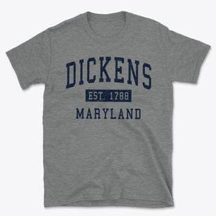 Dickens Maryland Classic Established Basic T-Shirt
