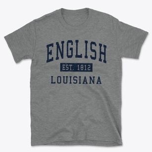 English Louisiana Classic Established Basic T-Shirt