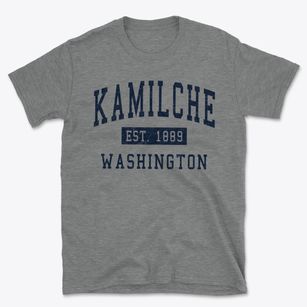 Kamilche Washington Classic Established Basic T-Shirt