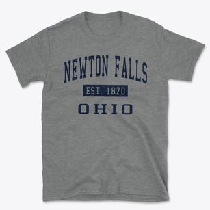 Newton Falls Ohio Classic Established Basic T-Shirt