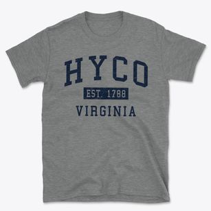 Hyco Virginia Classic Established Basic T-Shirt
