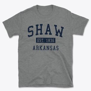 Shaw Arkansas Classic Established Basic T-Shirt