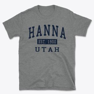 Hanna Utah Classic Established Basic T-Shirt