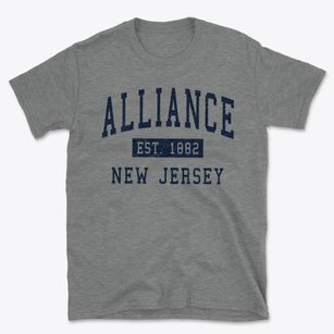 Alliance New Jersey Classic Established Basic T-Shirt