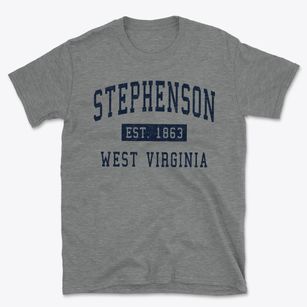 Stephenson West Virginia Classic Established Basic T-Shirt