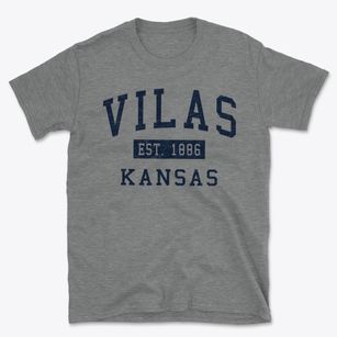 Vilas Kansas Classic Established Basic T-Shirt