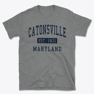 Catonsville Maryland Classic Established Basic T-Shirt