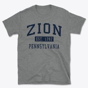 Zion Pennsylvania Classic Established Basic T-Shirt