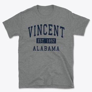 Vincent Alabama Classic Established Basic T-Shirt