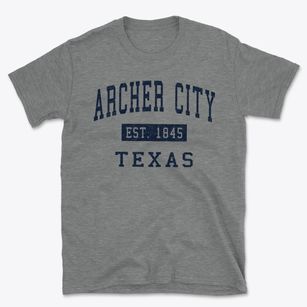 Archer City Texas Classic Established Basic T-Shirt
