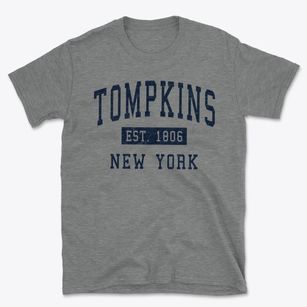 Tompkins New York Classic Established Basic T-Shirt