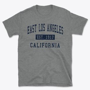 East Los Angeles California Classic Established Basic T-Shirt