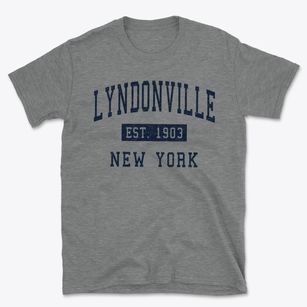 Lyndonville New York Classic Established Basic T-Shirt