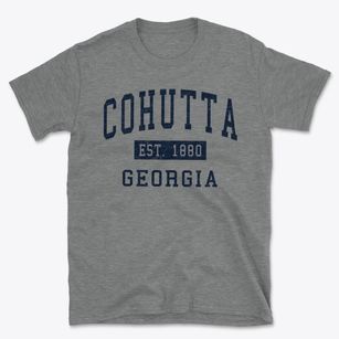 Cohutta Georgia Classic Established Basic T-Shirt
