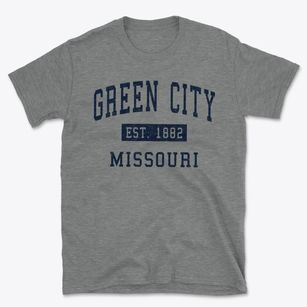 Green City Missouri Classic Established Basic T-Shirt