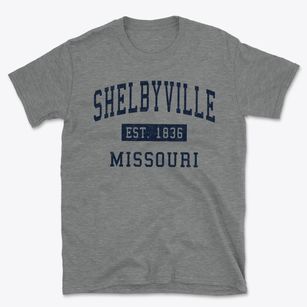 Shelbyville Missouri Classic Established Basic T-Shirt