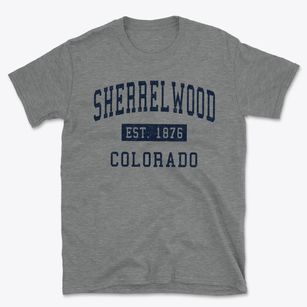 Sherrelwood Colorado Classic Established Basic T-Shirt