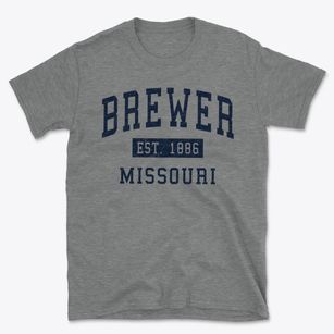 Brewer Missouri Classic Established Basic T-Shirt