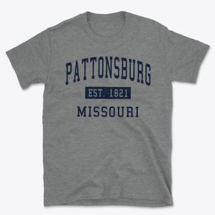 Pattonsburg Missouri Classic Established Basic T-Shirt