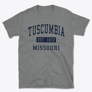 Tuscumbia Missouri Classic Established Basic T-Shirt