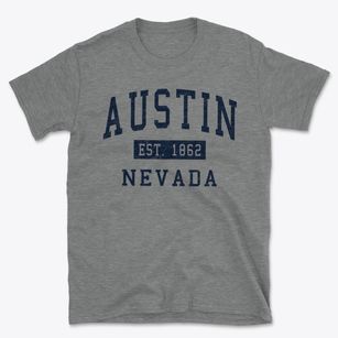 Austin Nevada Classic Established Basic T-Shirt