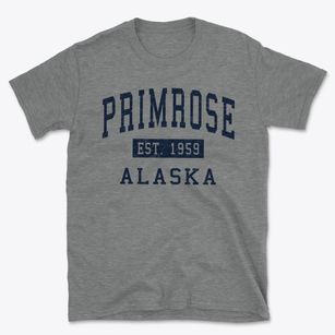 Primrose Alaska Classic Established Basic T-Shirt
